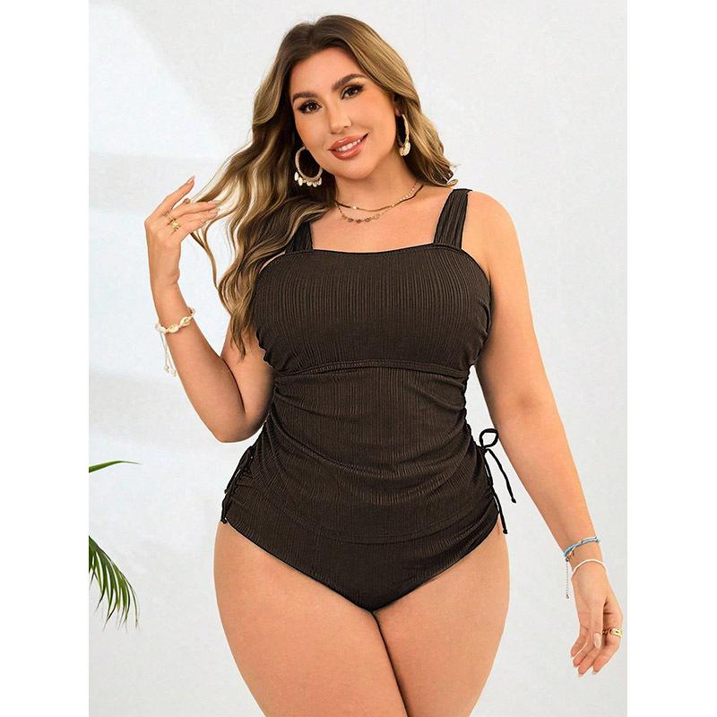 TS JYL-SW141 Solid Cami Plus Size Swimsuit, High-Waist Curvy Swimwear For Women 4XL електричний зелений колір
TS JYL-SW141 Solid Cami Plus Size Swimsuit, High-Waist Curvy Swimwear For Women 4XL електричний зелений колір