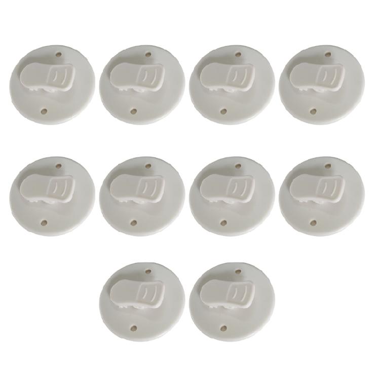 10Pcs Adhesive Shower Curtain Clip Holder Shower Bathroom Windproof Splash Clip 1
10Pcs Adhesive Shower Curtain Clip Holder Shower Bathroom Windproof Splash Clip 1