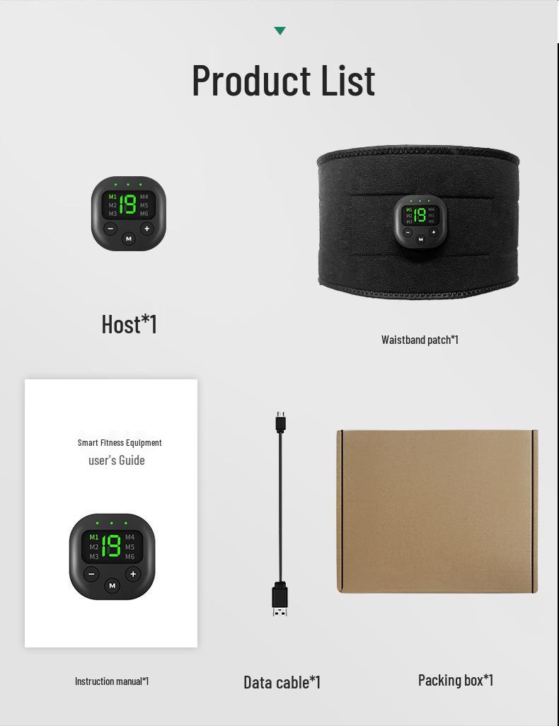 2025 EMS Abdominal Muscle Stimulator Belt - Fitness Equipment for Lazy Person with Electric Massage Function
2025 EMS Abdominal Muscle Stimulator Belt - Fitness Equipment for Lazy Person with Electric Massage Function