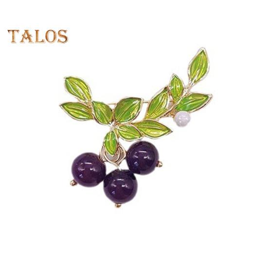 Брошь в форме черники, булавка с декором в виде листьев, эмаль, фруктовый корсаж, костюм, булавка на лацкан, аксессуар для украшения одежды зелёный
Брошь в форме черники, булавка с декором в виде листьев, эмаль, фруктовый корсаж, костюм, булавка на лацкан, аксессуар для украшения одежды зелёный