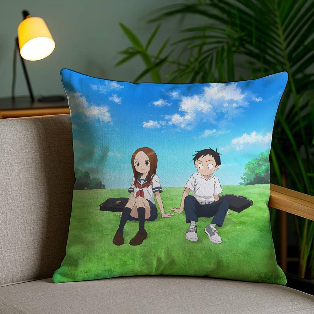 Anime Cartoon Takagi-san x Nishikata-N Pillow Case Anti-dustmite Pillowcase Invisible zipper silky short plush Sofa 12x12Inch
Anime Cartoon Takagi-san x Nishikata-N Pillow Case Anti-dustmite Pillowcase Invisible zipper silky short plush Sofa 12x12Inch