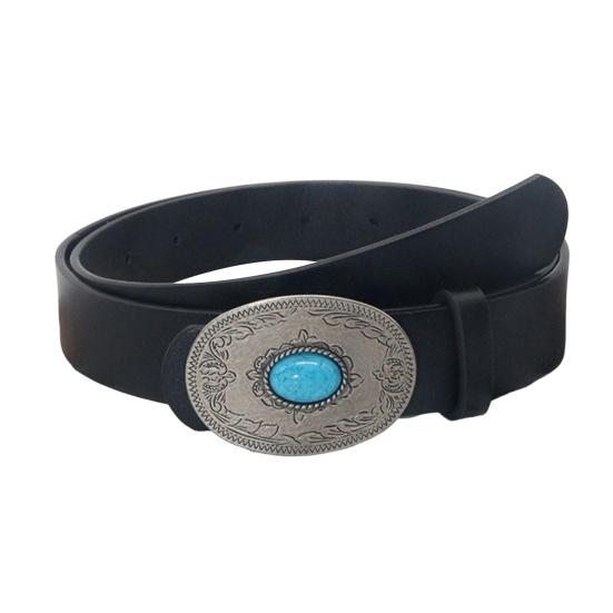 Retro Western Turquoise Belt with Distressed Silver Color Carved Buttons Natural Blue Turquoise Rodeo Style Cowboy Cowgirl Waistband F
Retro Western Turquoise Belt with Distressed Silver Color Carved Buttons Natural Blue Turquoise Rodeo Style Cowboy Cowgirl Waistband F