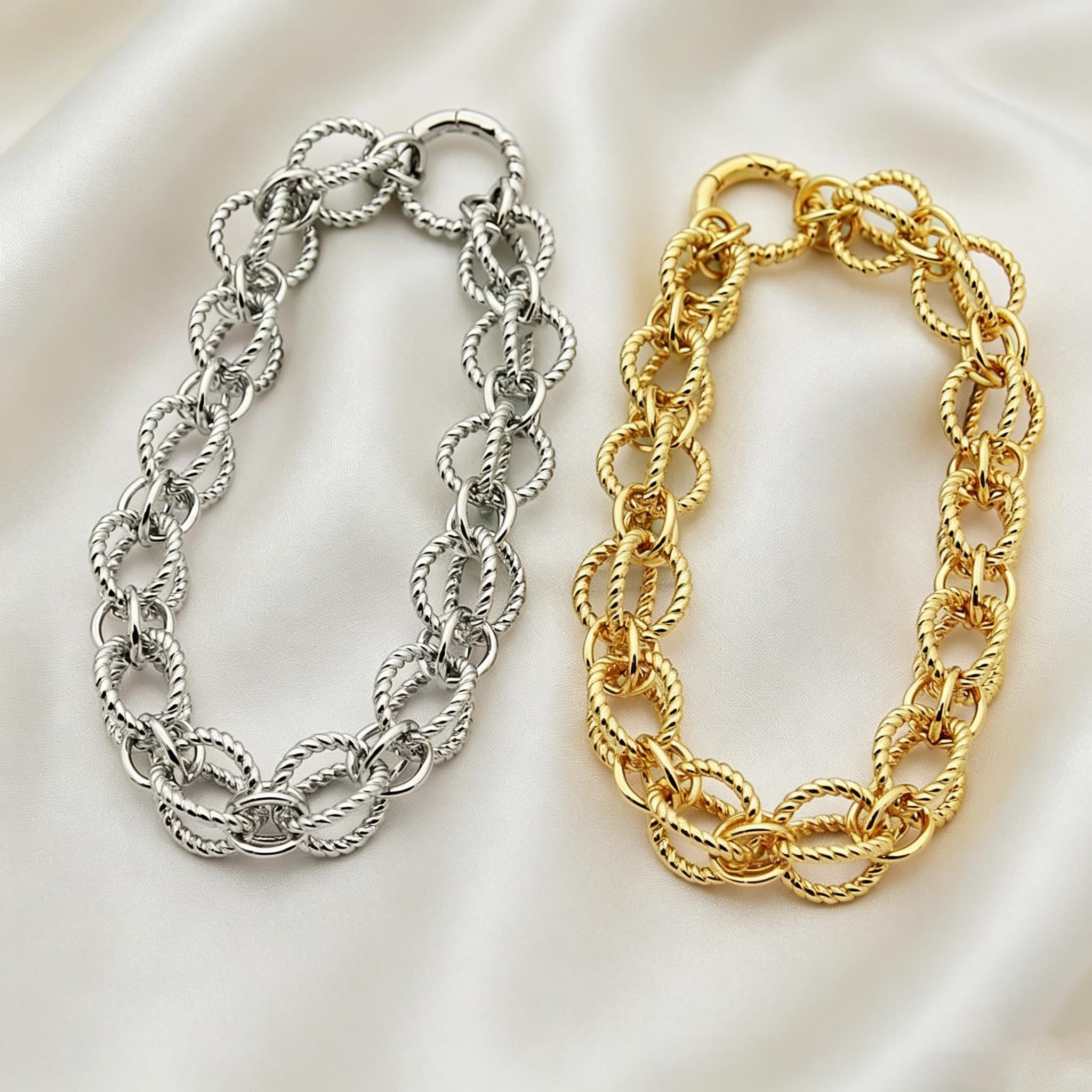 Rope Shape Coil Bracelets for Daily Wear, Birthday Gifts Micro Inlaid Craftsmanship Unisex Affordable Luxury Gifts open срібний
Rope Shape Coil Bracelets for Daily Wear, Birthday Gifts Micro Inlaid Craftsmanship Unisex Affordable Luxury Gifts open срібний