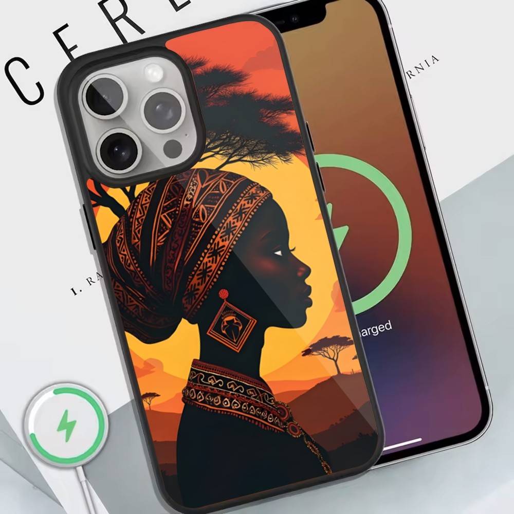 African Art Phone Case For Magnetic Wireless Charge Cover For iphone 16 15 14 13 12 11 Pro Max Plus Coque iPhone16pro
African Art Phone Case For Magnetic Wireless Charge Cover For iphone 16 15 14 13 12 11 Pro Max Plus Coque iPhone16pro