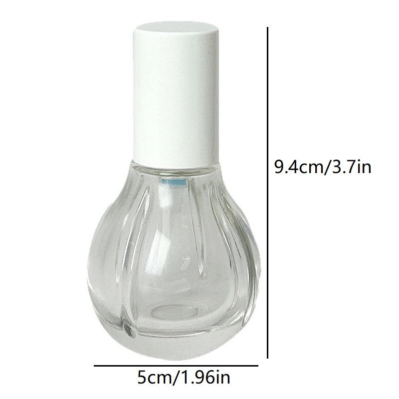 30ML Glass Lotion Bottles For Travel Light Bulb Shape Clear Empty Pump Bottle For Cosmetic Creams, Makeup, Essential Oils
30ML Glass Lotion Bottles For Travel Light Bulb Shape Clear Empty Pump Bottle For Cosmetic Creams, Makeup, Essential Oils