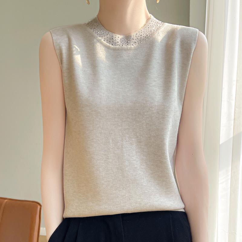 2025 Spring Women s Fine Wool 12-Gauge Round Neck Sleeveless Knit Vest Top X-Large бежевый
2025 Spring Women s Fine Wool 12-Gauge Round Neck Sleeveless Knit Vest Top X-Large бежевый