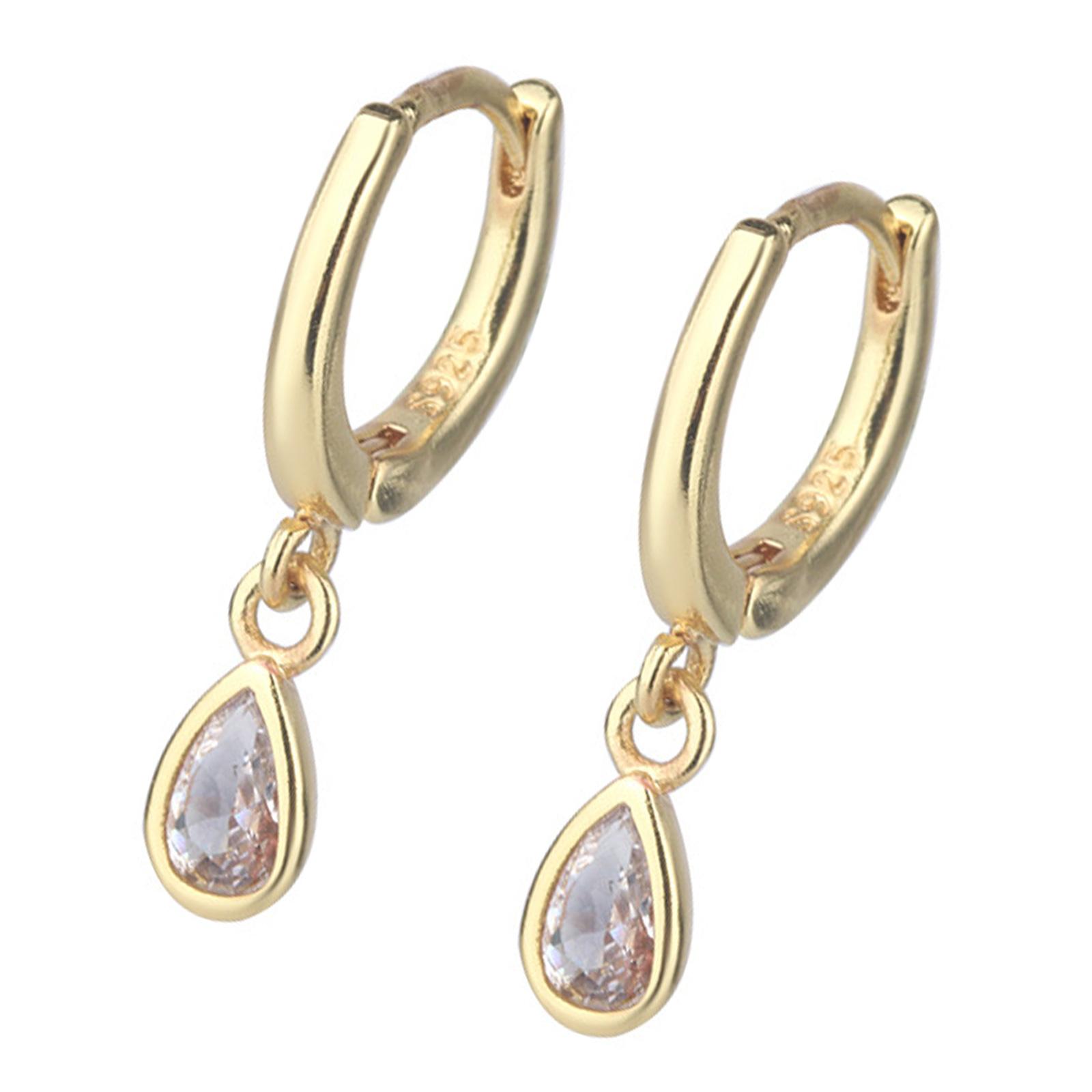 Elegant Zircon Teardrop Dangle Earrings Portable for Women Gold Silver Plated Sturdy Copper Jewelry Accessory Daily Use золотой
Elegant Zircon Teardrop Dangle Earrings Portable for Women Gold Silver Plated Sturdy Copper Jewelry Accessory Daily Use золотой