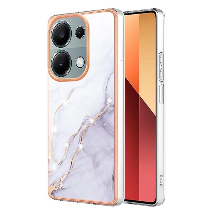 YB IMD Series-2 для Xiaomi Redmi Note 13 Pro 4G/Poco M6 Pro 4G чехол для телефона с мраморным узором Защитный чехол из ТПУ
YB IMD Series-2 для Xiaomi Redmi Note 13 Pro 4G/Poco M6 Pro 4G чехол для телефона с мраморным узором Защитный чехол из ТПУ