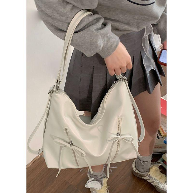 Bows Women s Fashion South Korea Casual Backpack Bags White
Bows Women s Fashion South Korea Casual Backpack Bags White