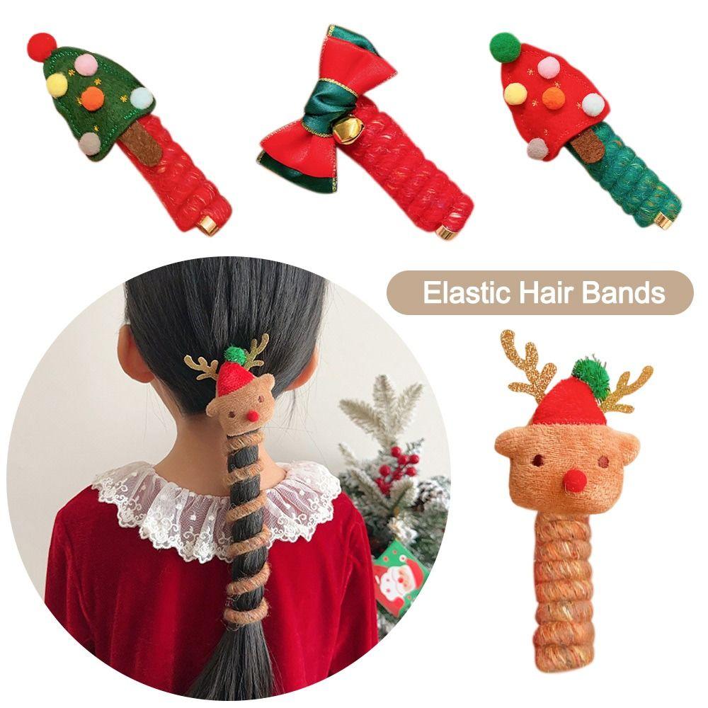 Elastic Spiral Coil Bands Plush Christmas Headdress Curly Telephone Wire Hair Loop Xmas Gift Red Christmas Tree
Elastic Spiral Coil Bands Plush Christmas Headdress Curly Telephone Wire Hair Loop Xmas Gift Red Christmas Tree