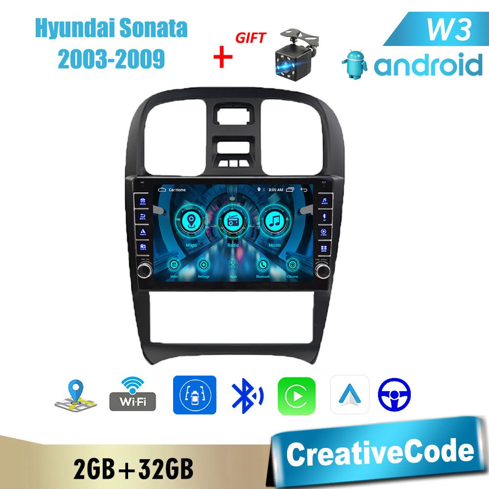 Android WIFI для Hyundai Sonata 2003-2009 с кнопочной ручкой Автомобильное радио Мультимедийный видеоплеер 2 din Carplay GPS Autoraido 2 + 32 ГБ
Android WIFI для Hyundai Sonata 2003-2009 с кнопочной ручкой Автомобильное радио Мультимедийный видеоплеер 2 din Carplay GPS Autoraido 2 + 32 ГБ
