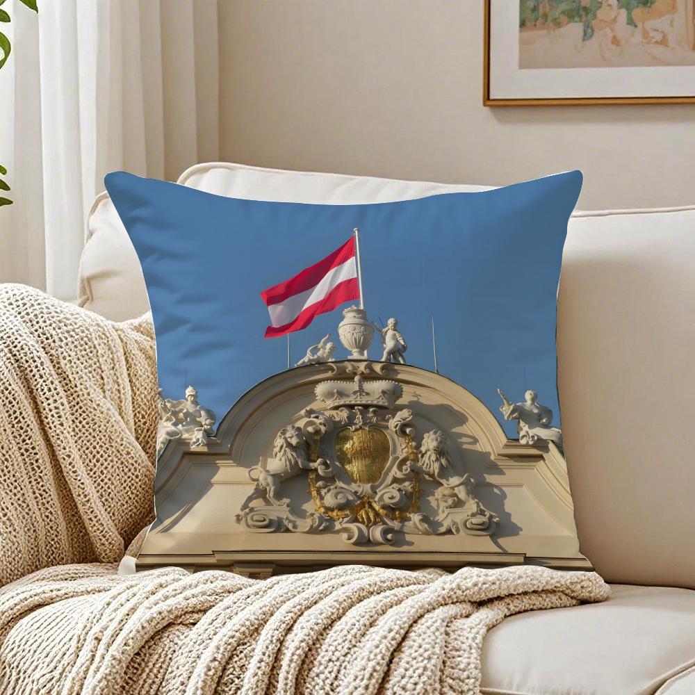 Fashion Casual Minimal AAustria icon Cushion Cover Linen Pillowcase Soft for Sofa Bed Home Room Decor 30x30cm
Fashion Casual Minimal AAustria icon Cushion Cover Linen Pillowcase Soft for Sofa Bed Home Room Decor 30x30cm