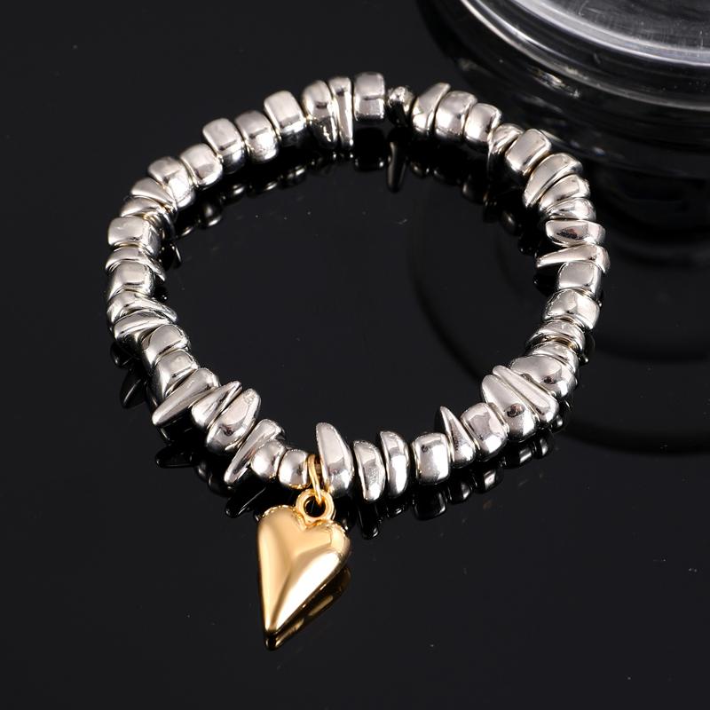 Vintage Irregular Metal Bead Heart-Shaped Pendant Bracelet for Women Men Unique Copper Color Bead Couple Bracelet Zircon Gifts
Vintage Irregular Metal Bead Heart-Shaped Pendant Bracelet for Women Men Unique Copper Color Bead Couple Bracelet Zircon Gifts
