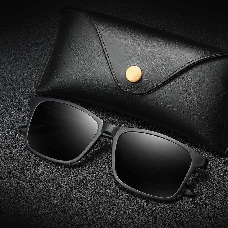 1908 TR90 Men s Polarized Sunglasses: Korean Fashion Square Night Vision Glasses for Driving, Outdoor, and Fishing.
1908 TR90 Men s Polarized Sunglasses: Korean Fashion Square Night Vision Glasses for Driving, Outdoor, and Fishing.