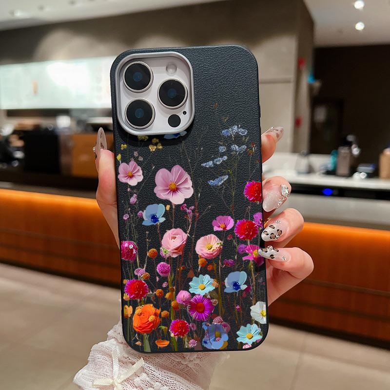 Fresh Flower Pattern TPU Soft Case For iPhone 16 15 Pro 14 Plus 13 Pro Max 12 11 XS XR 8 7 Matte Leather Texture Shockproof Slim Phone Cover iPhone 16 чёрный
Fresh Flower Pattern TPU Soft Case For iPhone 16 15 Pro 14 Plus 13 Pro Max 12 11 XS XR 8 7 Matte Leather Texture Shockproof Slim Phone Cover iPhone 16 чёрный