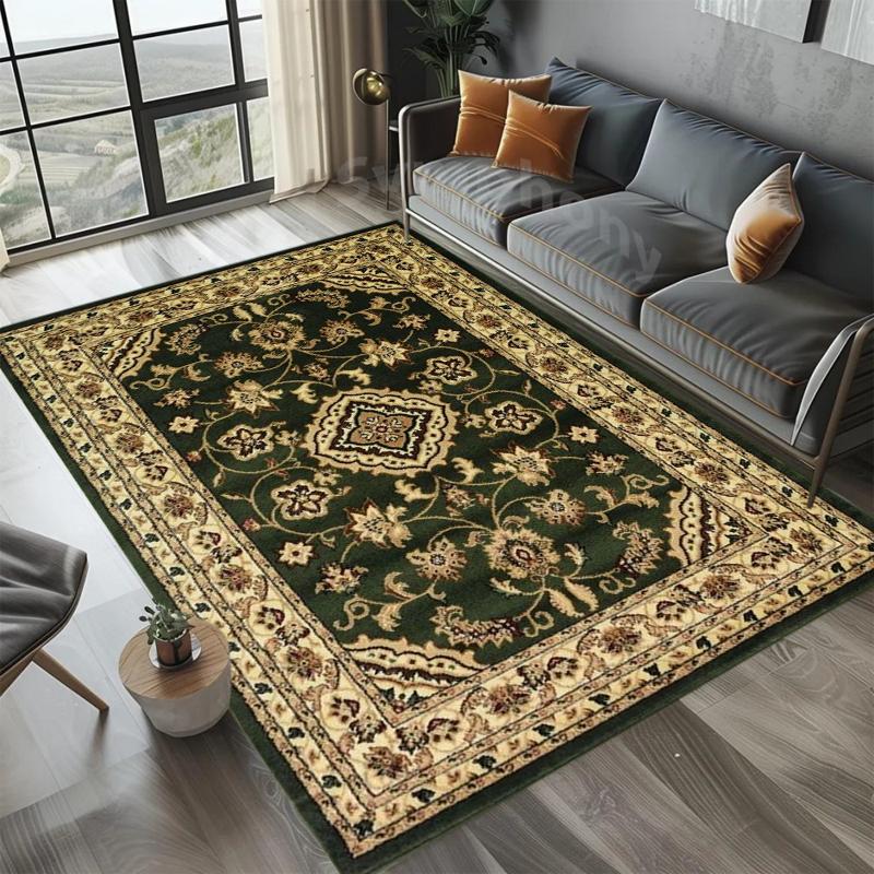 Traditional Persian & European Medallion Area Rug Collection NonSlip Easy Clean for Living Room Bedroom Mat Home Decor Carpet 40X60cm
Traditional Persian & European Medallion Area Rug Collection NonSlip Easy Clean for Living Room Bedroom Mat Home Decor Carpet 40X60cm