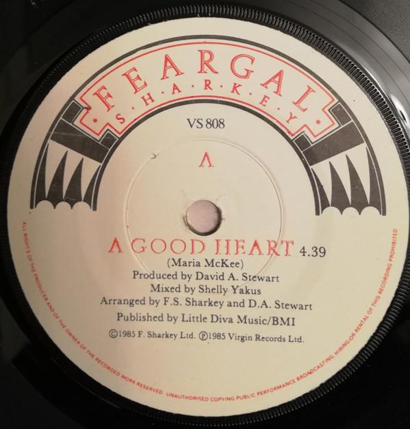 7-дюймовая пластинка FEARGAL SHARKEY A Good Heart VS808 Virgin 1985 UK Dance Electronica Б/у
7-дюймовая пластинка FEARGAL SHARKEY A Good Heart VS808 Virgin 1985 UK Dance Electronica Б/у