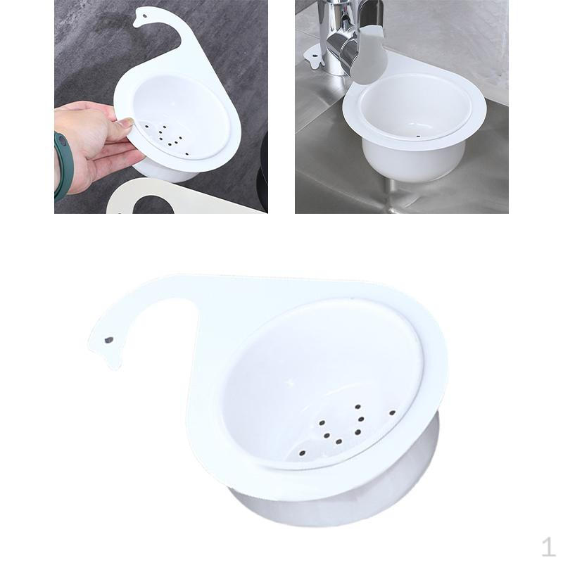 Кошик для кухонної раковини Ситечко для їжі з нержавіючої сталі Овочі для фруктів білий
Кошик для кухонної раковини Ситечко для їжі з нержавіючої сталі Овочі для фруктів білий