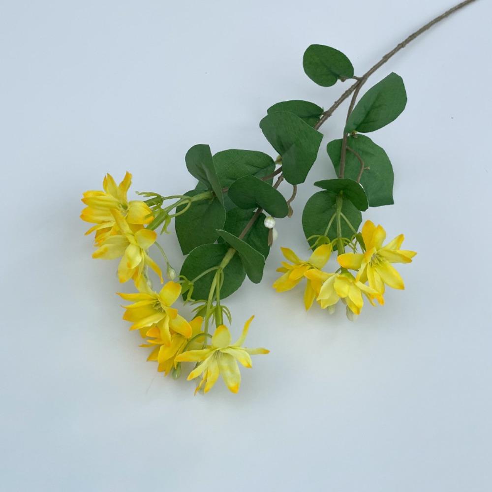 DIY Decoration Artificial Jasmine Bouquet 3-Forked Design Simulated Flower Home Table Decor жовтий
DIY Decoration Artificial Jasmine Bouquet 3-Forked Design Simulated Flower Home Table Decor жовтий