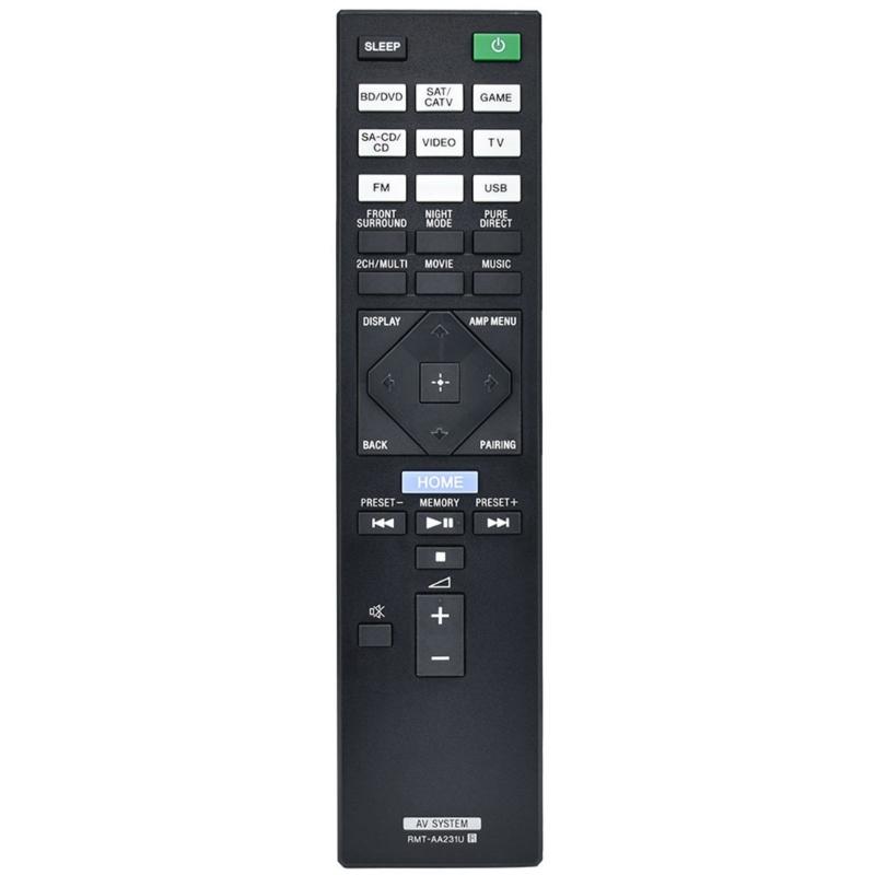 Replacement RMT-AA231U Remote Control Home Theater Receiver Controller for STR-DH770 STR-DN1070 STR-DN1080 Accessories 1
Replacement RMT-AA231U Remote Control Home Theater Receiver Controller for STR-DH770 STR-DN1070 STR-DN1080 Accessories 1