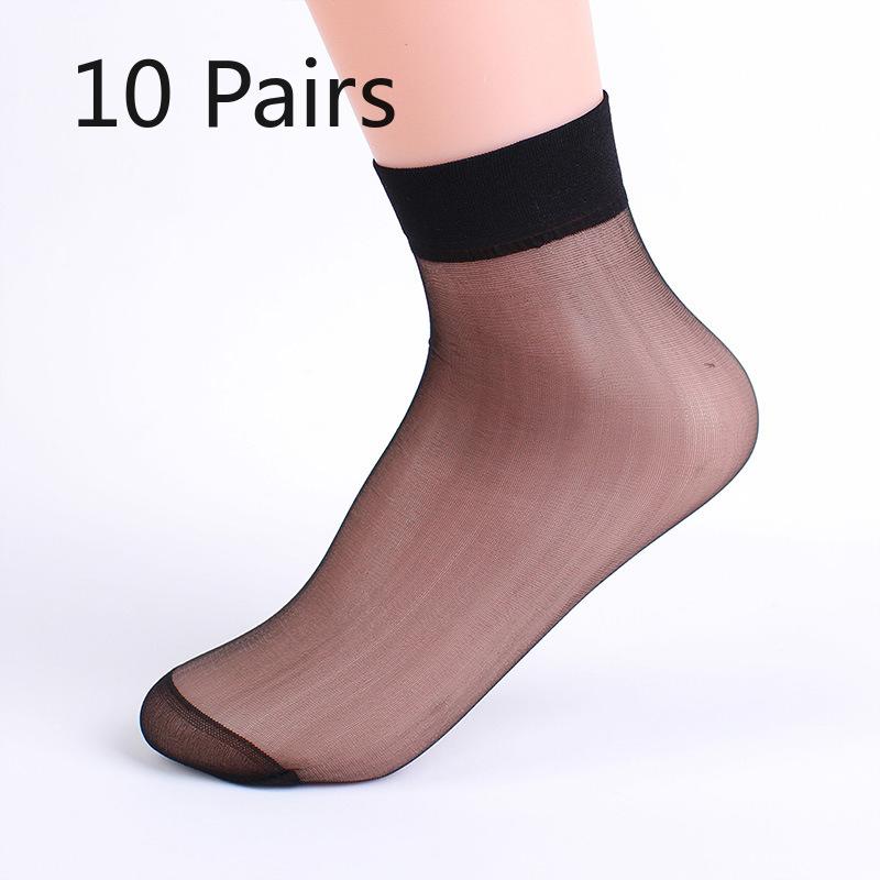 10 Pairs of Women s Spring and Summer Thin Crystal Stockings 10 Pairs чорний
10 Pairs of Women s Spring and Summer Thin Crystal Stockings 10 Pairs чорний