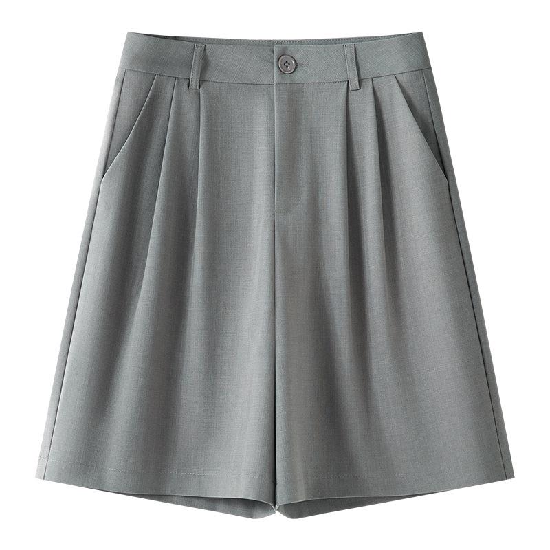 Женские черные шорты А-силуэта с высокой посадкой - Коллекция весна/лето 2025: Свободный, Приталенный, Широкий крой, Повседневный стиль с пятью карманами 2XL серый
Женские черные шорты А-силуэта с высокой посадкой - Коллекция весна/лето 2025: Свободный, Приталенный, Широкий крой, Повседневный стиль с пятью карманами 2XL серый