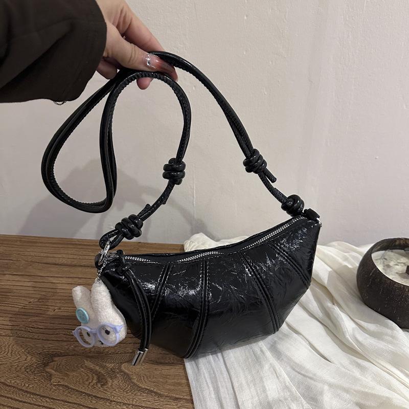 Women s Elegant Croissant Crossbody Bag - 2026 Versatile Dumpling Handbag Without Pendant чорний
Women s Elegant Croissant Crossbody Bag - 2026 Versatile Dumpling Handbag Without Pendant чорний