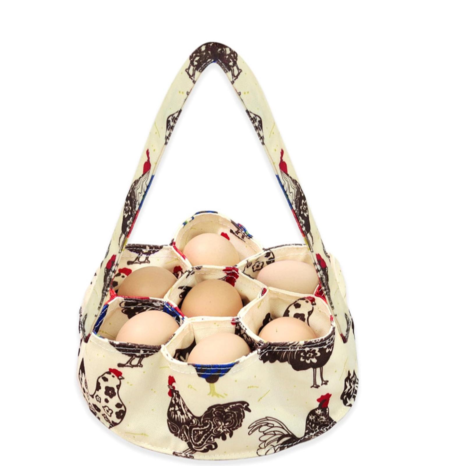 Корзина для сбора окрашенных яиц с 7 карманами, многофункциональный карман для яиц, переносная корзина для сбора свежих фермерских яиц бежевый
Корзина для сбора окрашенных яиц с 7 карманами, многофункциональный карман для яиц, переносная корзина для сбора свежих фермерских яиц бежевый