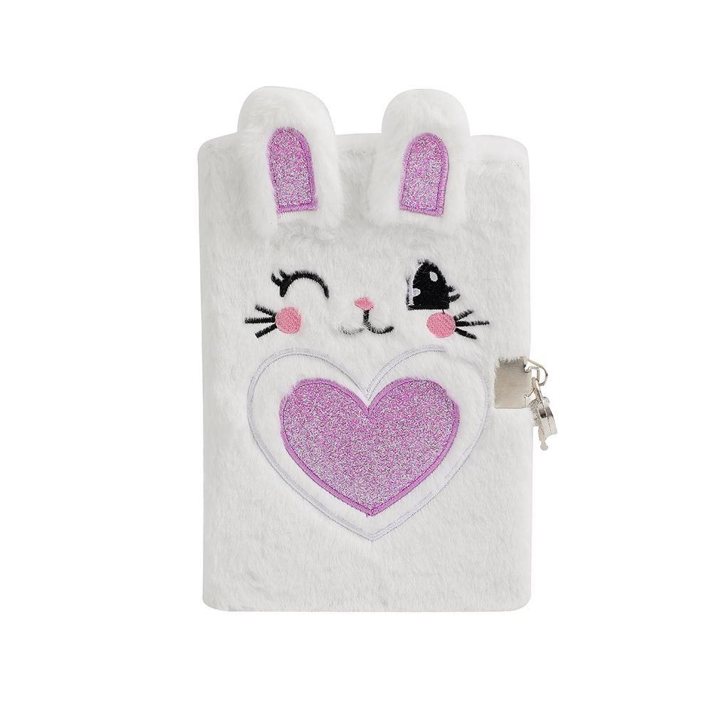 Lockable Plush Rabbit Notebook: Cute Cartoon Diary for Kids and Students
Lockable Plush Rabbit Notebook: Cute Cartoon Diary for Kids and Students