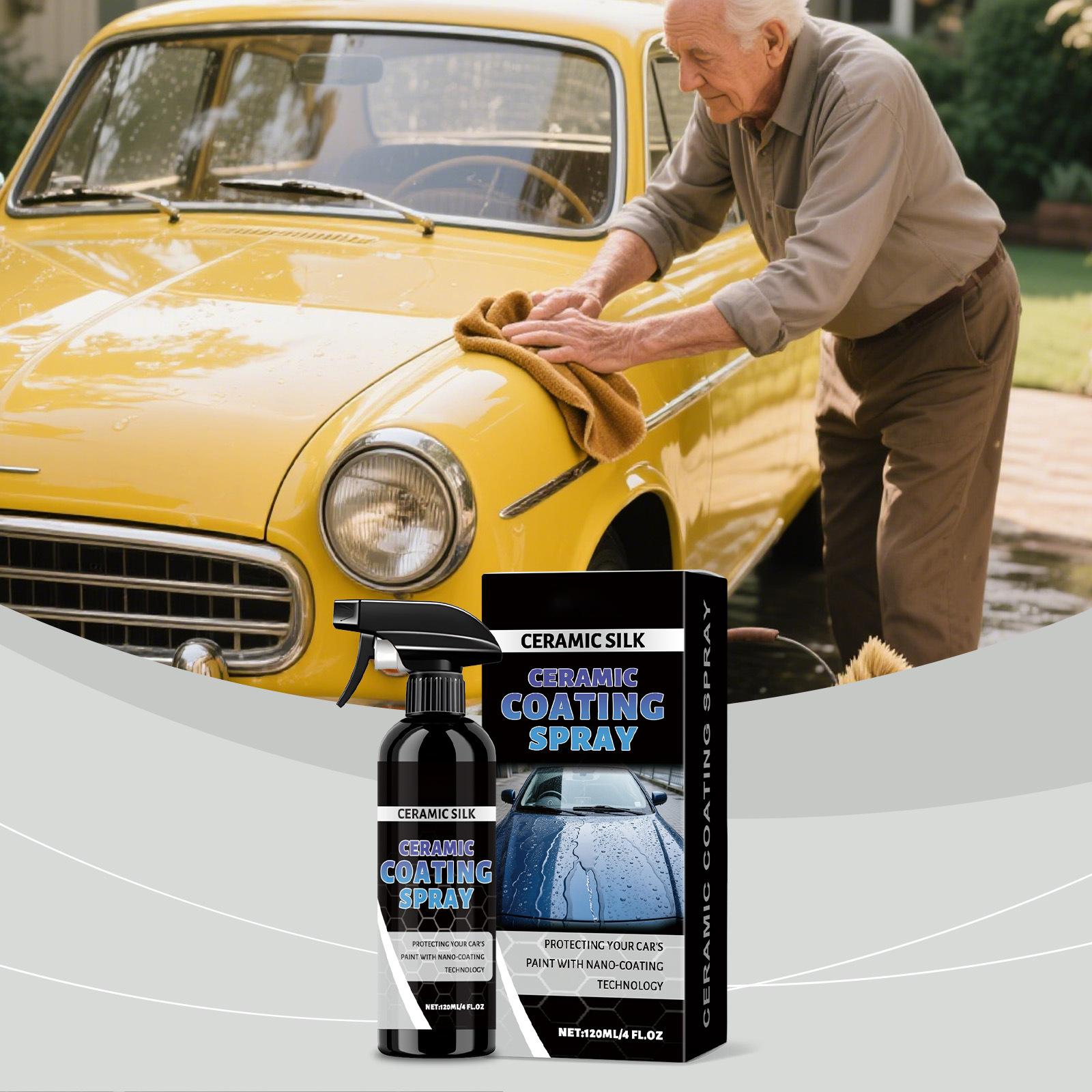 Керамічне покриття-спрей Стійке до вицвітання Блиск Догляд 120 мл One Size
Керамічне покриття-спрей Стійке до вицвітання Блиск Догляд 120 мл One Size