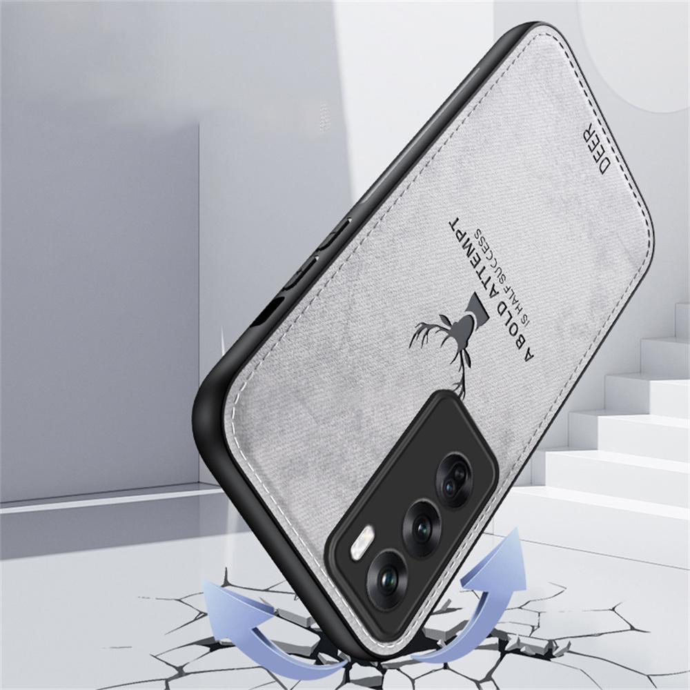 For Oppo Reno12 5G (Global) Phone Case Deer Pattern Cloth Texture PU Leather Back Cover Blue
For Oppo Reno12 5G (Global) Phone Case Deer Pattern Cloth Texture PU Leather Back Cover Blue