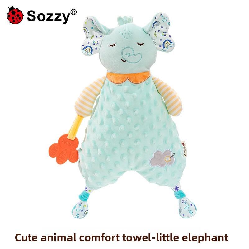 Sozzy Baby Plush Animal Rattle With Soft Sponge Fill For Early Development Elephant
Sozzy Baby Plush Animal Rattle With Soft Sponge Fill For Early Development Elephant