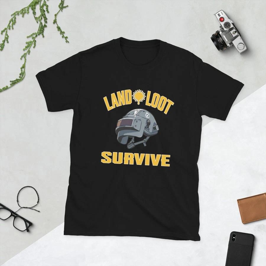 Land Loot Survive Funny Battle Royale Video Game Short-Sleeve Unisex T-Shirt L
Land Loot Survive Funny Battle Royale Video Game Short-Sleeve Unisex T-Shirt L
