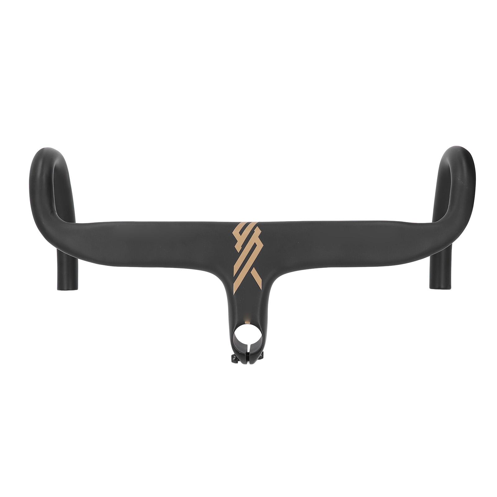 Cycle Handlebar Lightweight Aluminum Alloy Integrated Bent Handlebar for Road Cycle Black Gold чёрный/золотистый
Cycle Handlebar Lightweight Aluminum Alloy Integrated Bent Handlebar for Road Cycle Black Gold чёрный/золотистый
