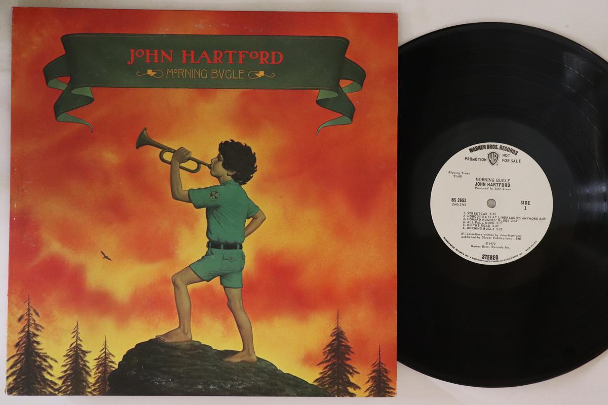 LP Record JOHN HARTFORD Morning Bugle BS2651PROMO WARNER BROS 1972 US Country Used
LP Record JOHN HARTFORD Morning Bugle BS2651PROMO WARNER BROS 1972 US Country Used