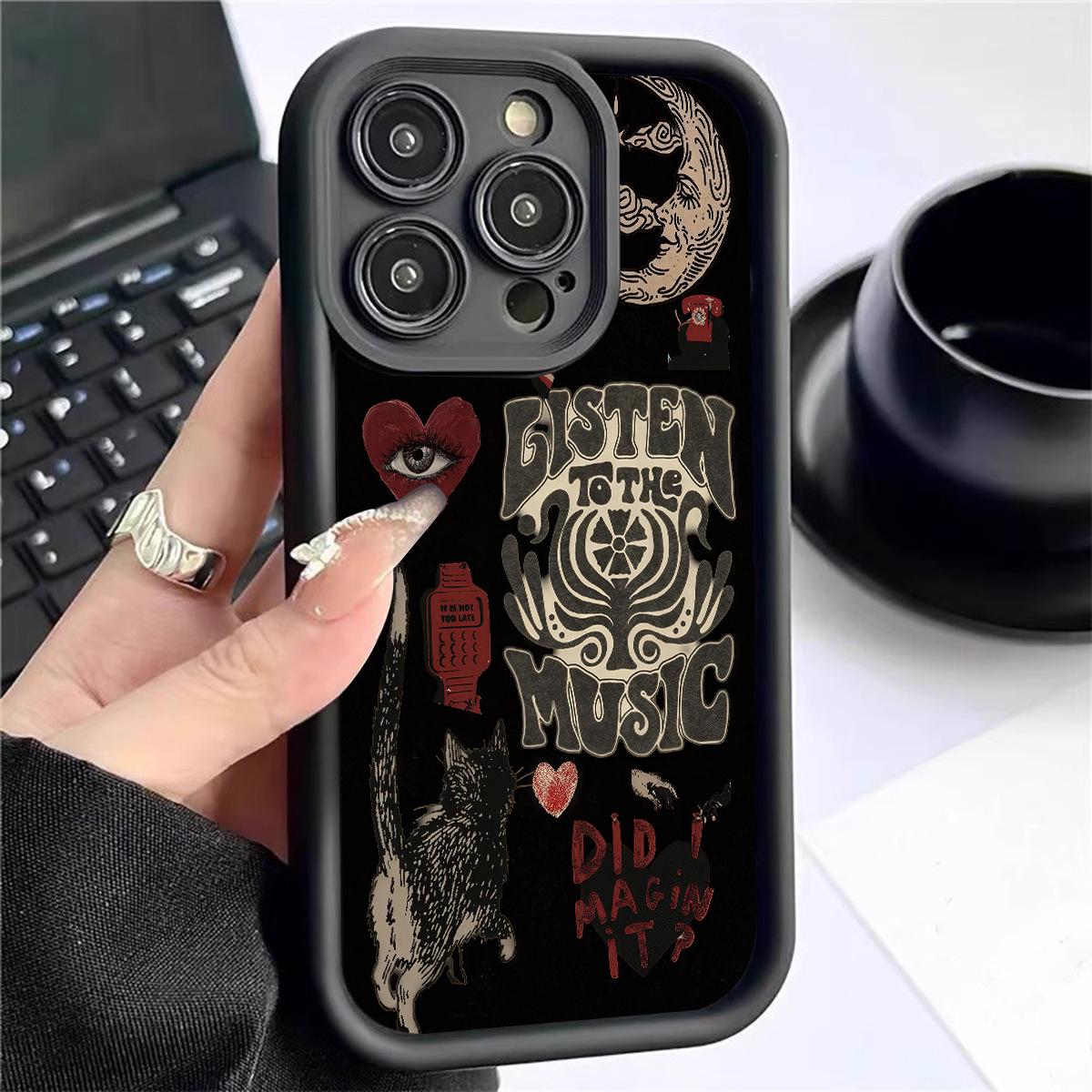 Music Time Sky Eye Black Groove Case for iPhone 15/16/17 iPhone 15 Pro Max чорний
Music Time Sky Eye Black Groove Case for iPhone 15/16/17 iPhone 15 Pro Max чорний