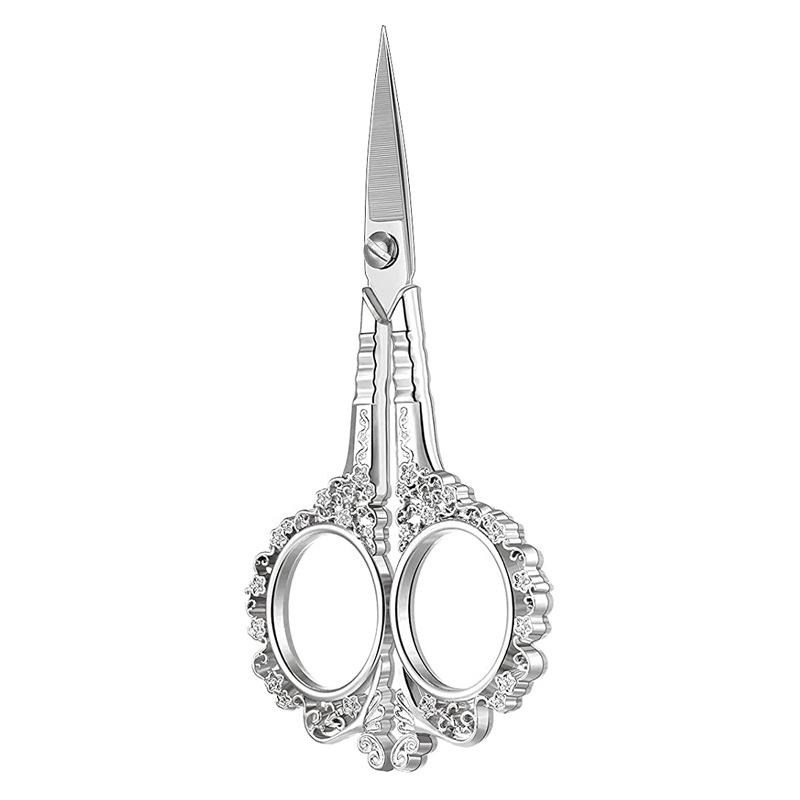 Vintage Scissors Stainless Steel Sewing Scissors Tailor Thread Embroidery Fabric Needlework Scissor Household Scissors Sewing срібний
Vintage Scissors Stainless Steel Sewing Scissors Tailor Thread Embroidery Fabric Needlework Scissor Household Scissors Sewing срібний