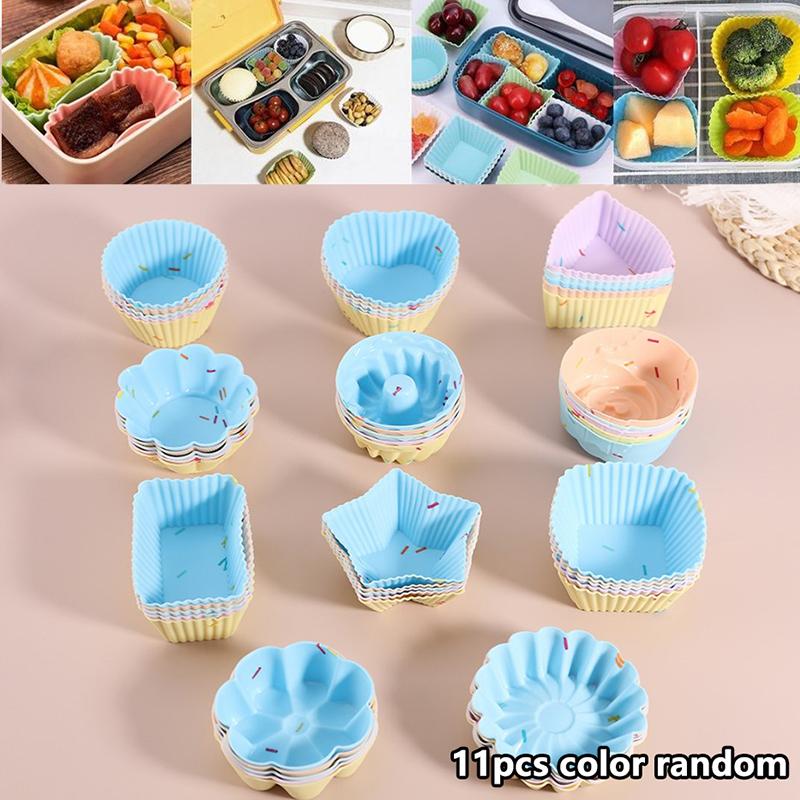 11 Pcs Silicone Lunch Box Dividers Bento Lunch Box Dividers Lunch Dividers Dish Cups Salad Dressing For Kids Lunch Accessories 11pcs
11 Pcs Silicone Lunch Box Dividers Bento Lunch Box Dividers Lunch Dividers Dish Cups Salad Dressing For Kids Lunch Accessories 11pcs