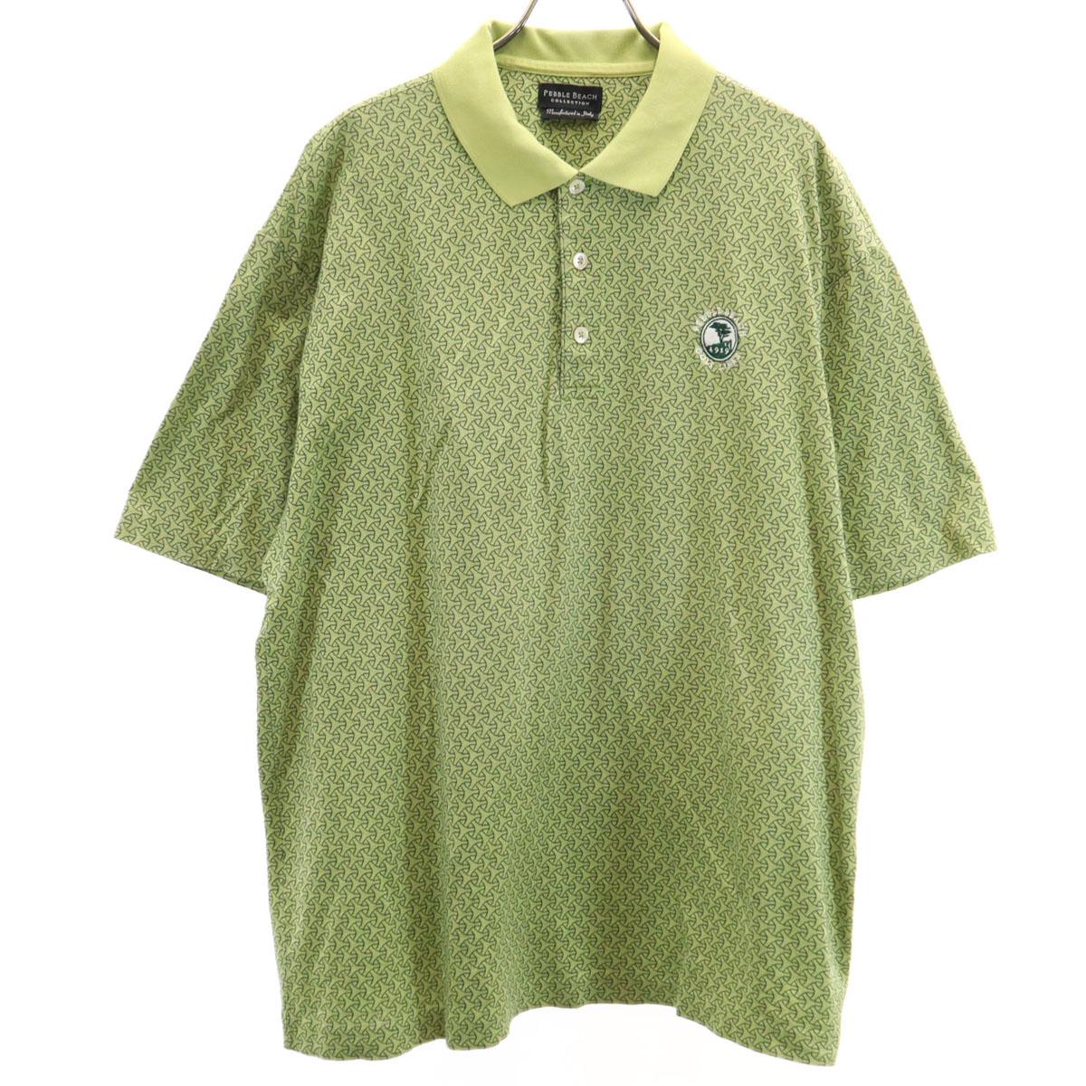 PEBBLE BEACH made in Italy golf Short sleeve Polo shirt L Green system Men s Used
PEBBLE BEACH made in Italy golf Short sleeve Polo shirt L Green system Men s Used