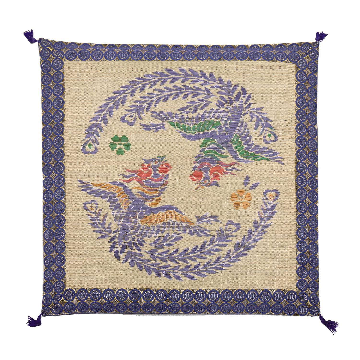 Hagiwara Buddhist Altar Cushion, Natural, Approx. 70cm W x 70cm D, Made with Japanese-Made Igusa Grass, Reversible, Includes Storage Bag [Phoenix
Hagiwara Buddhist Altar Cushion, Natural, Approx. 70cm W x 70cm D, Made with Japanese-Made Igusa Grass, Reversible, Includes Storage Bag [Phoenix