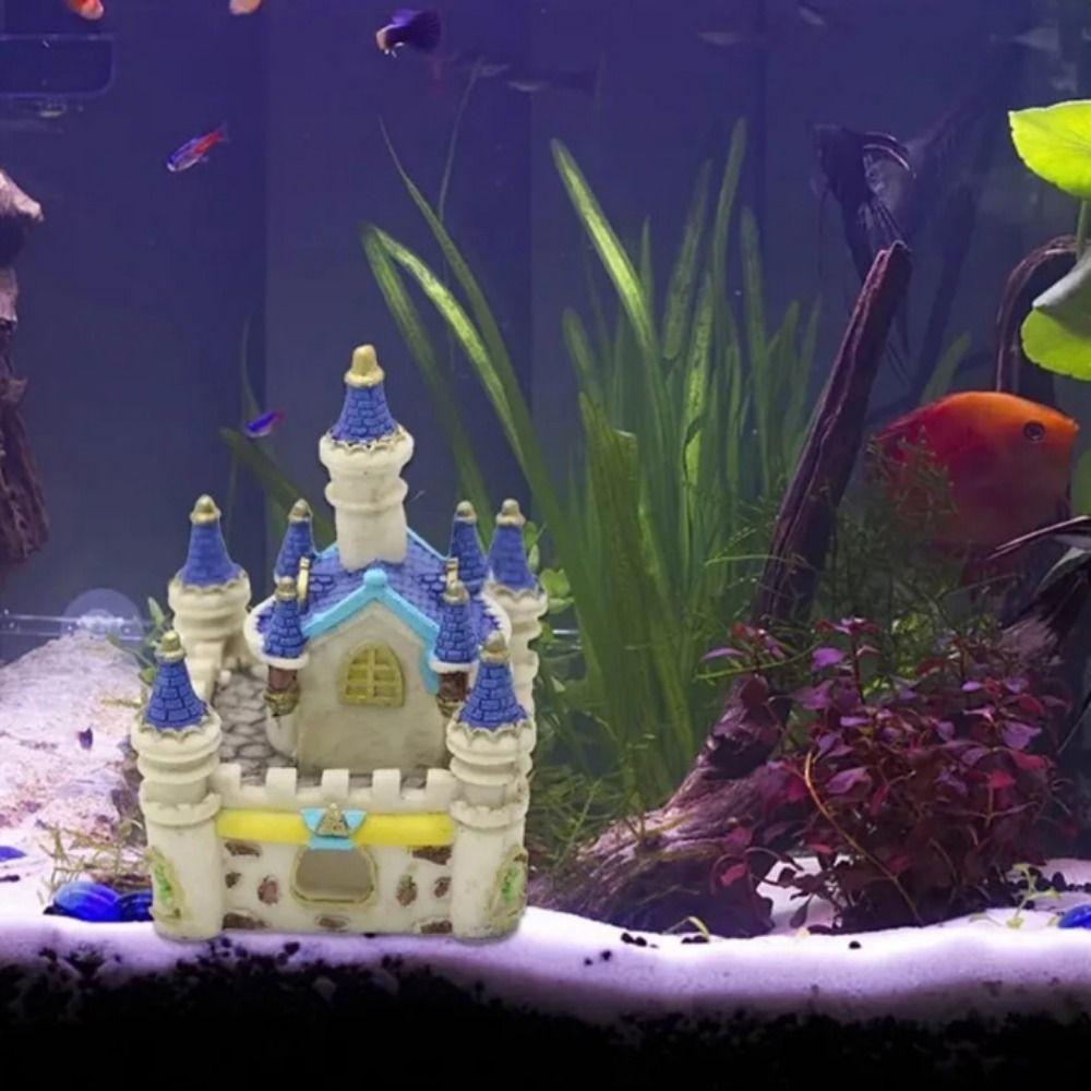 Decorative Fish Castle House Resin Fish Hiding Cave Creative Castle Tower Ornaments Aquarium синий
Decorative Fish Castle House Resin Fish Hiding Cave Creative Castle Tower Ornaments Aquarium синий
