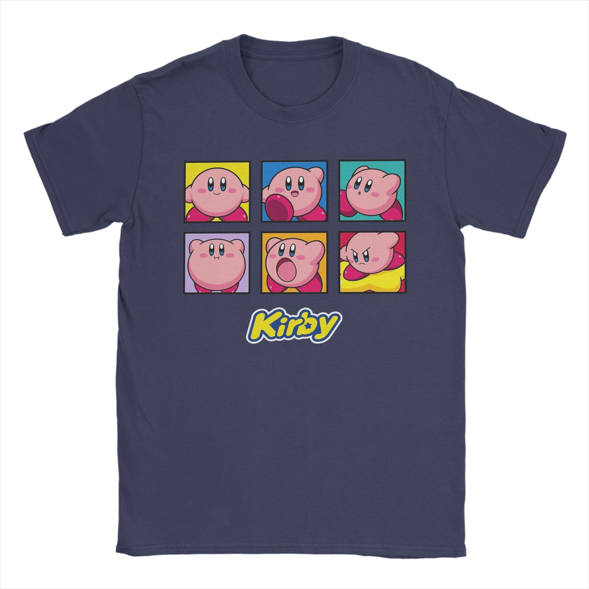 Kirbys Multiple Expressions Vintage Panel Collage Poster T Shirt Men Pure Cotton TShirts Tees Short Sleeve Clothes Printed 4XL
Kirbys Multiple Expressions Vintage Panel Collage Poster T Shirt Men Pure Cotton TShirts Tees Short Sleeve Clothes Printed 4XL