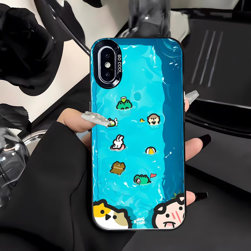 Hangfook Cute Phone Case For IPhone 17 Air 16 E 15 14 Plus 13 12 11 Pro Max Colored Silver Cover iPhone 14 Pro Max
Hangfook Cute Phone Case For IPhone 17 Air 16 E 15 14 Plus 13 12 11 Pro Max Colored Silver Cover iPhone 14 Pro Max
