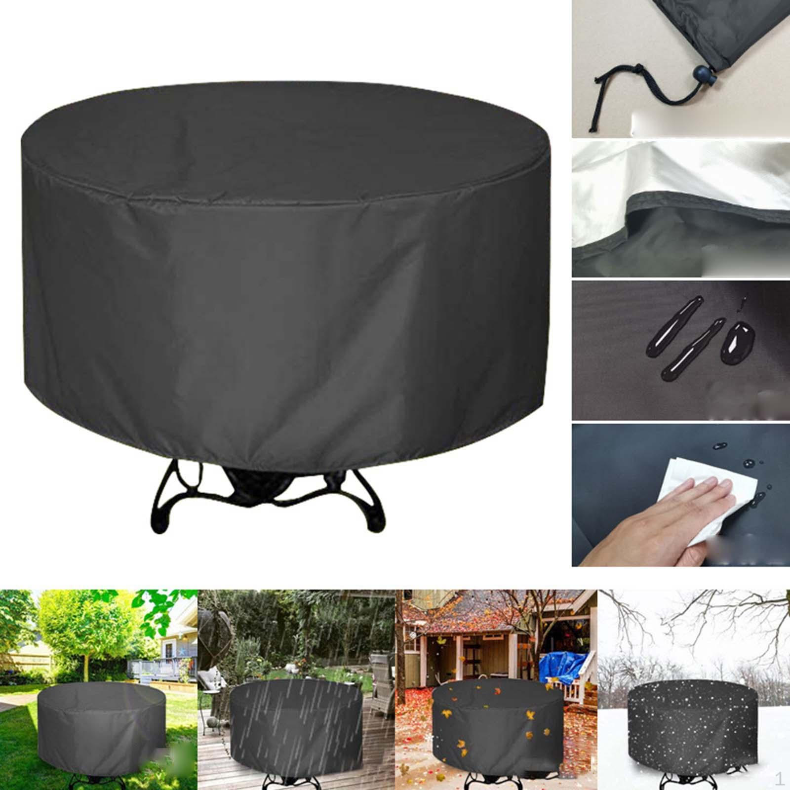 Чорний вуличний круглий стіл, Комплект вуличних стільців для вулиці 185x110cm
Чорний вуличний круглий стіл, Комплект вуличних стільців для вулиці 185x110cm