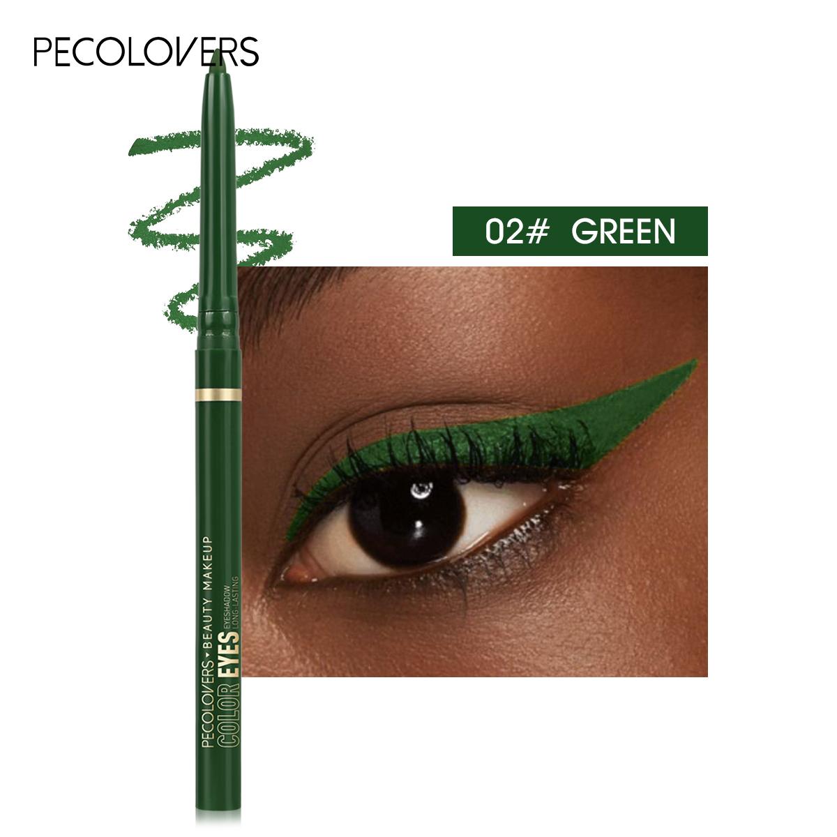 Green Eyeliner Pencil - Waterproof Eye Pen, Long-Lasting For Daily Makeup, Black And Brown, Eye Cosmetic
Green Eyeliner Pencil - Waterproof Eye Pen, Long-Lasting For Daily Makeup, Black And Brown, Eye Cosmetic