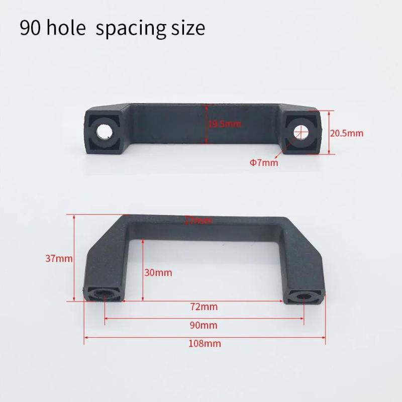 Thickened Black Nylon Handle Ls522 Cabinet Door Small Handle Surface Mounted Industrial Equipment Toolbox Machine Tool Plastic H 90mm
Thickened Black Nylon Handle Ls522 Cabinet Door Small Handle Surface Mounted Industrial Equipment Toolbox Machine Tool Plastic H 90mm