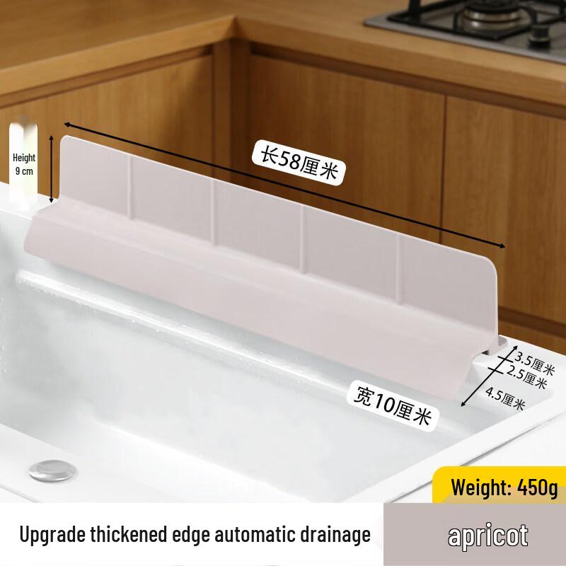 Silicone Sink Splash Guard Strip
Silicone Sink Splash Guard Strip