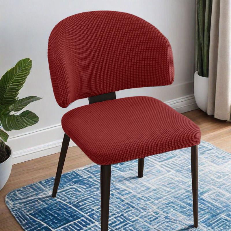 Full Coverage Solid Color C-Shaped Back Arched Chair Cover Simple Stretch Split Design for Home Dining Room Chair Slipcover 1pcs
Full Coverage Solid Color C-Shaped Back Arched Chair Cover Simple Stretch Split Design for Home Dining Room Chair Slipcover 1pcs