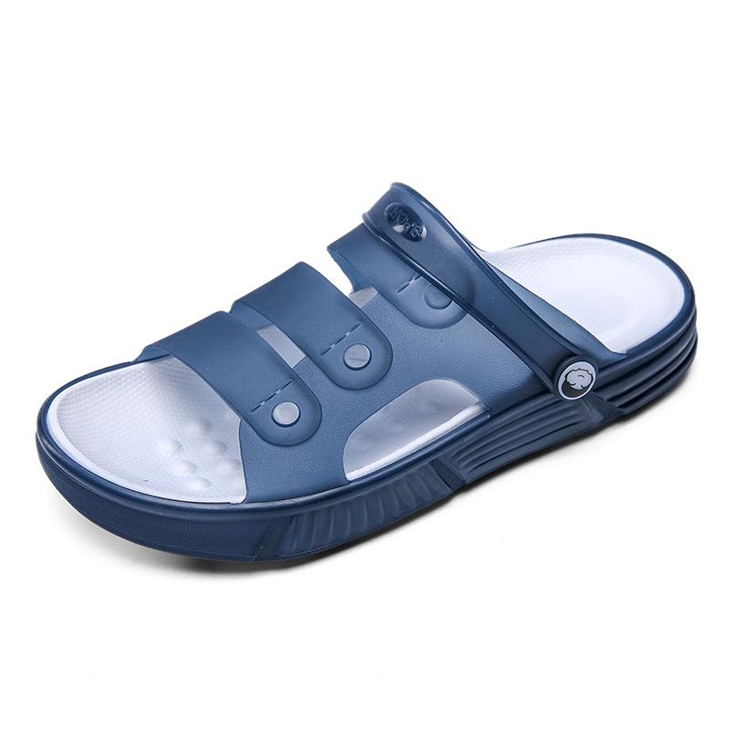 Летние мужские тапочки с толстой подошвой и мягкой подошвой из желе, большие размеры, верхняя одежда, модные спортивные пляжные тапочки 45 синий
Летние мужские тапочки с толстой подошвой и мягкой подошвой из желе, большие размеры, верхняя одежда, модные спортивные пляжные тапочки 45 синий