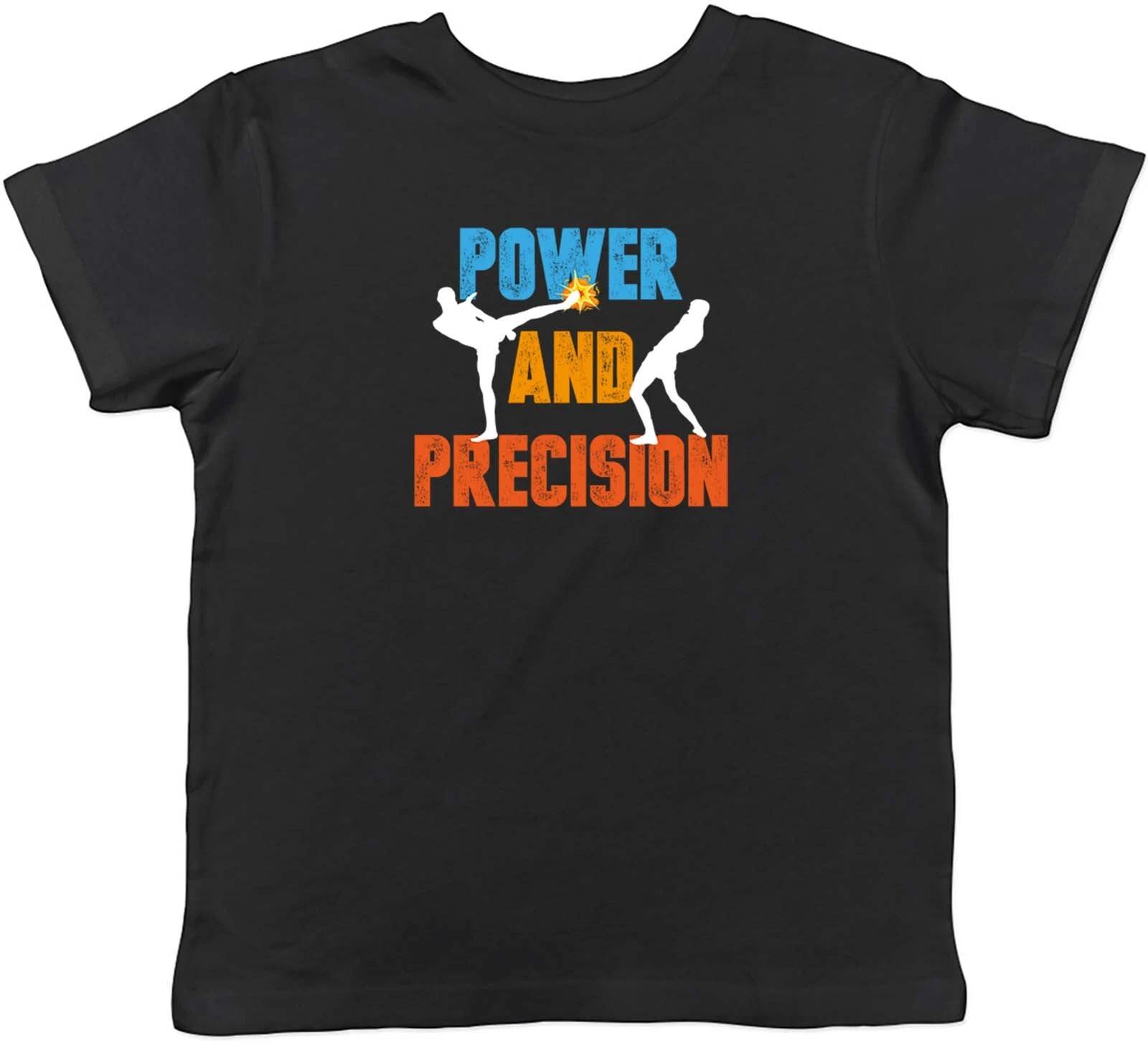Muay Thai Kids T-Shirt Power and Precision Childrens Boys Girls Gift 100
Muay Thai Kids T-Shirt Power and Precision Childrens Boys Girls Gift 100
